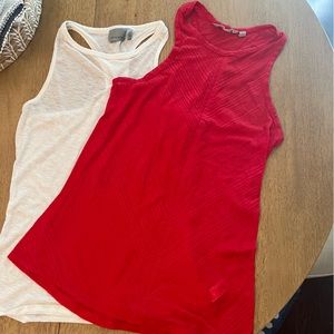 Athleta Racerback tank tops (set of 2)